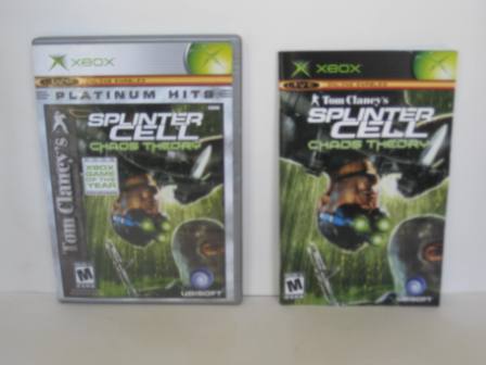 Tom Clancys Splinter Cell Chaos PH (CASE & MANUAL ONLY) - Xbox